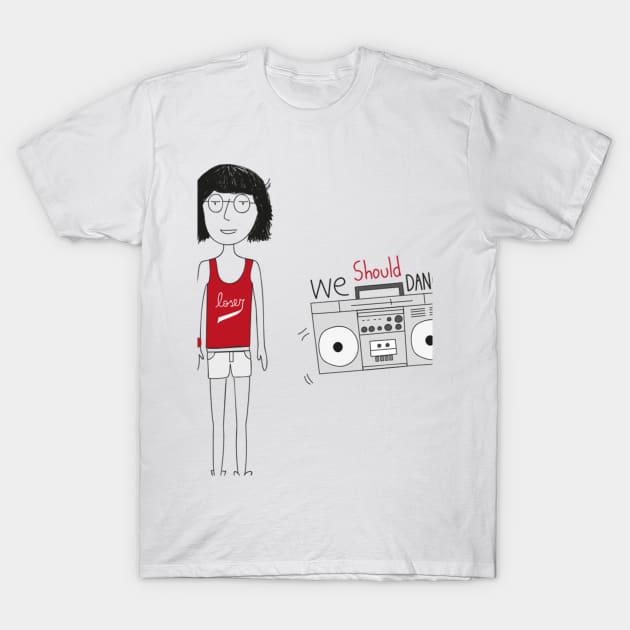 We Should Dance T-Shirt by paperdreams